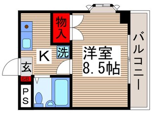 エバーグリーンの物件間取画像